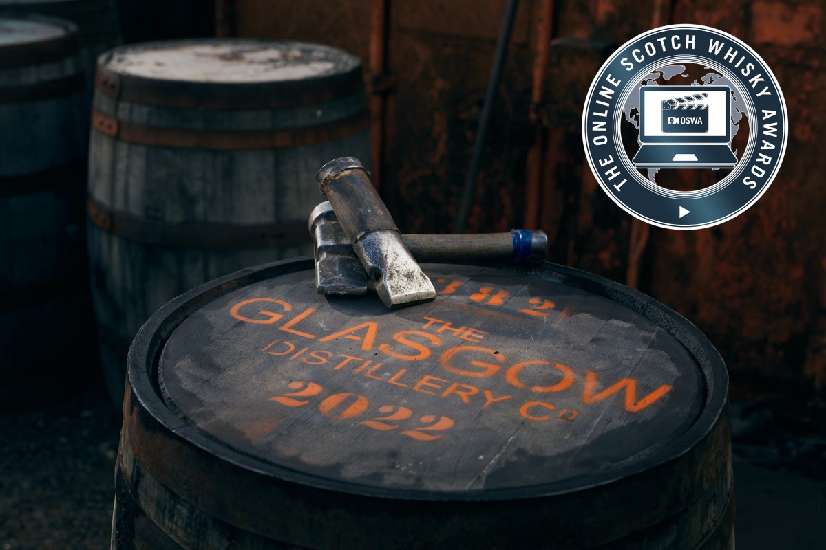 The Glasgow Distillery is nominated as a finalist in the Online Scotch Whisky Awards